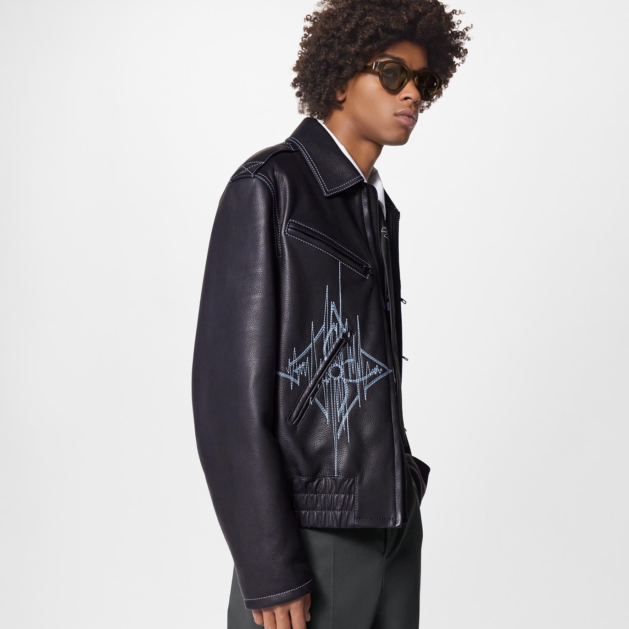 LV Frequency Chic Leather Blouson Ready to Wear LOUIS VUITTON